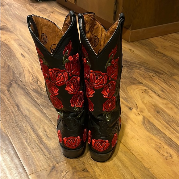 Roses and Rodeo Women’s Size 11 Leather Boots - Picture 4 of 13